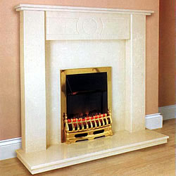 Aurora Corinthian Fireplace Surround