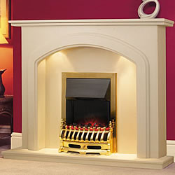 Aurora Lincoln Fireplace Surround