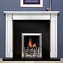 Aurora Marble Regent Black Granite Back & Hearth