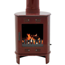 Carron Dante Enamel Red Finish