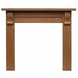 Carron Fires Wicklow 54 Solid Oak Surround