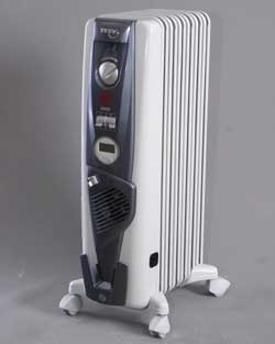 Tesy 2500w Oil Filled Heat Machine Portable Radiator