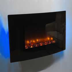 Be modern Fires Orlando Curved Electric Fire
