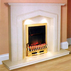 Inferno Fires Astoria Marble Fireplace Surround