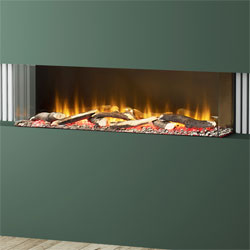 Flare by Be Modern Fires Invision 1000 1-2-3 Sided Electric Fire