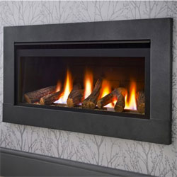 Crystal Boston Wide Hole in the Wall High Efficiency Gas Fire