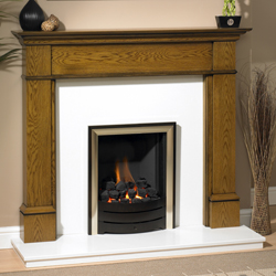 Delta Fireplaces Omaha 48 Wooden Surround