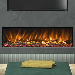 Elgin and Hall Arteon Pryzm 1500 3 Sided Modern Electric Fire