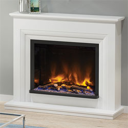 Elgin and Hall Velino Pryzm Electric Fireplace Suite
