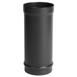 Fire Depot Black 4 Inch Stove Pipe 500mm Length