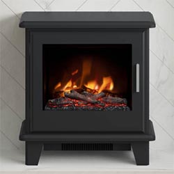 Flare by Be Modern Fires Southgate Black Electric Stove