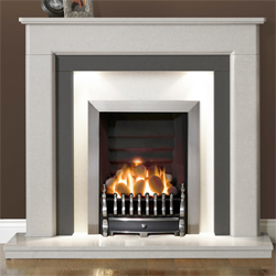 Gallery Fireplaces Riverslea Arctic White Marble Fireplace