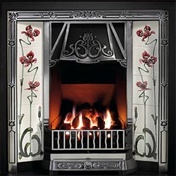 Gallery Fireplaces Toulouse Tiled Cast Iron Insert