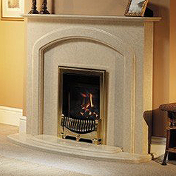 Inferno Fires Exhibit Marble Fireplace Surround
