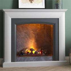 Katell Salerno Italia Optimyst Electric Fireplace Freestanding Suite