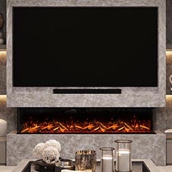 Bespoke Fireplaces Panoramic X 2000 Modern Electric Fire