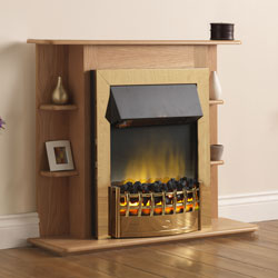 Saturn Fires Kent Electric Freestanding Fireplace Suite