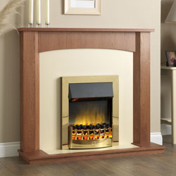 Saturn Fires Thames Electric Freestanding Fireplace Suite