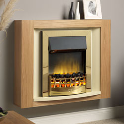 Saturn Fires York Electric Freestanding Fireplace Suite