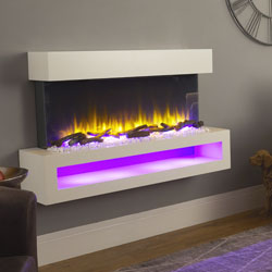 Apex Fires Boston Hang on The Wall Electric Fire