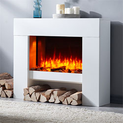 Apex Fires Clermont Freestanding Electric Suite